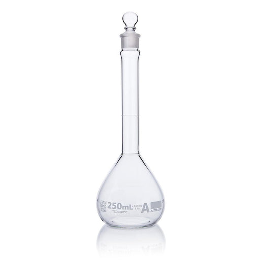 Flask, Volumetric, Globe Glass, 250mL