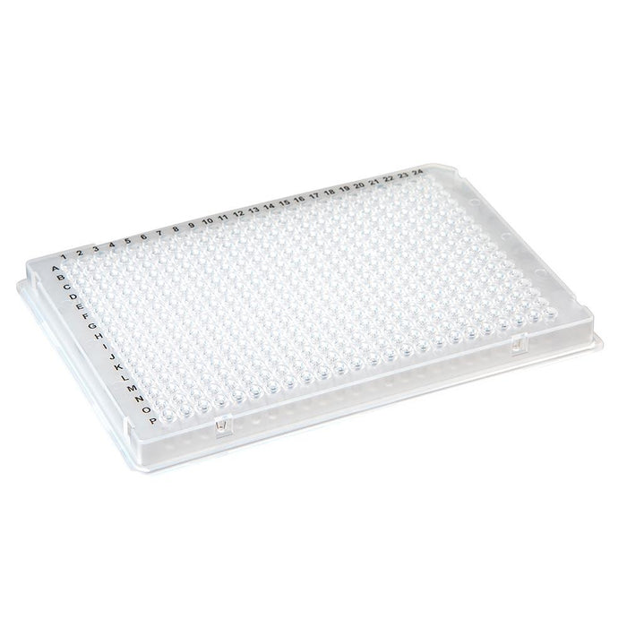 384-well PCR plate, A24 single notch, white