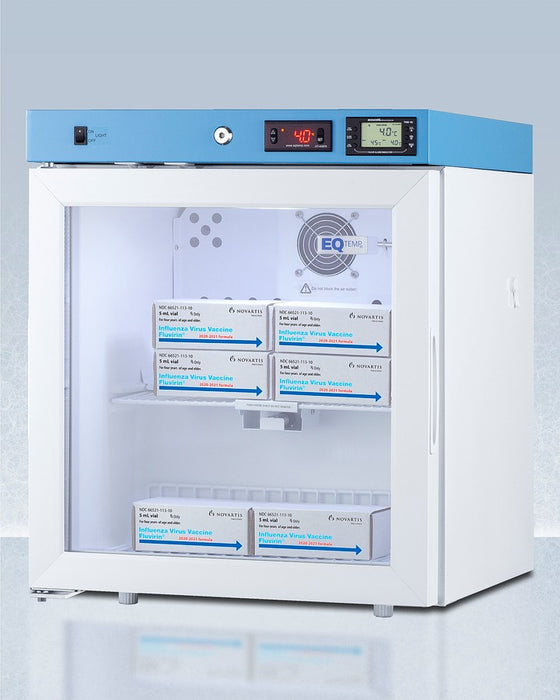 Accucold 19" Wide Compact Healthcare Refrigerator, Certified to NSF/ANSI - ACR162GNSF456LHD