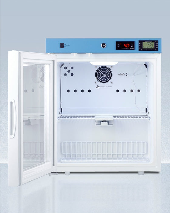 Accucold 19" Wide Compact Healthcare Refrigerator, Certified to NSF/ANSI - ACR162GNSF456LHD