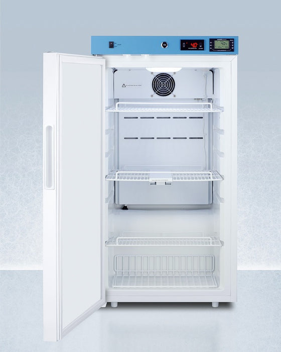Accucold 19" Wide Healthcare Refrigerator, Certified to NSF/ANSI - ACR31WNSF456LHD