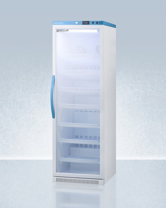 Accucold Upright Laboratory Refrigerator, 15 Cu.Ft., Glass Door - ARG15ML