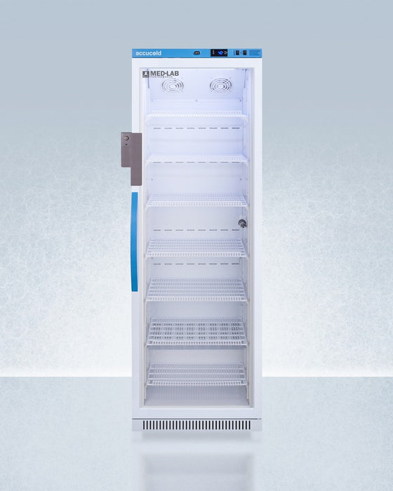 Accucold Upright Laboratory Refrigerator, 15 Cu.Ft., Glass Door - ARG15ML