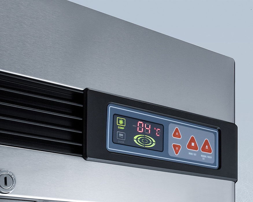 Accucold 23 Cu.Ft. Left-Hand Glass Door Upright Pharmacy Refrigerator - ARG23MLLH