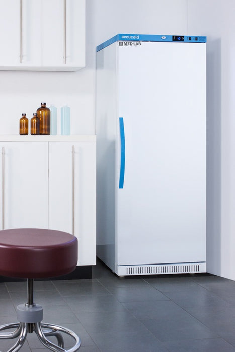 Accucold Laboratory Refrigerator, 12 Cu.Ft., Solid Door, Removable Drawers - ARS12MLDR