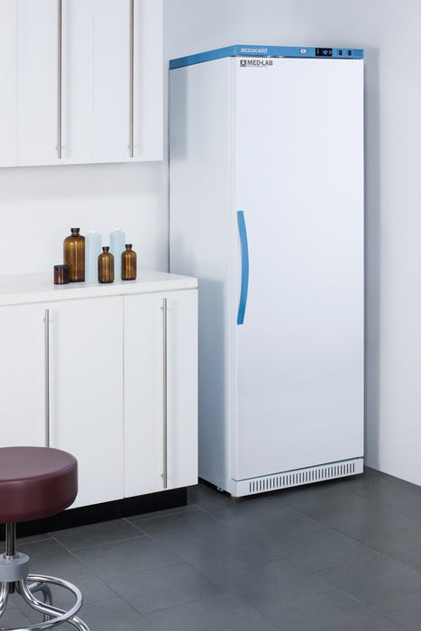 Accucold Laboratory Refrigerator, 15 Cu.Ft., Solid Door, Removable Drawers - ARS15MLDR