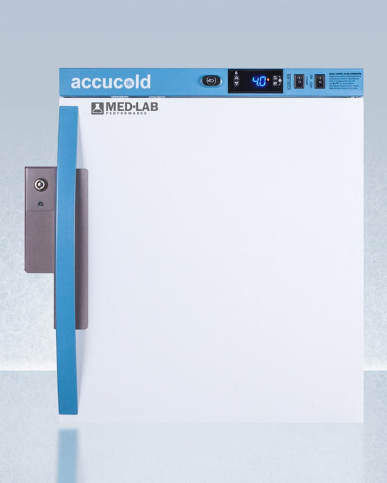 Accucold Compact Laboratory Refrigerator, 1 Cu.Ft., Solid Door - ARS1ML
