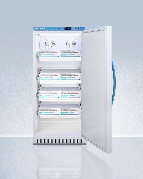 Accucold 8 Cu. Ft.Removable Drawer Upright Vaccine Refrigerator - ARS8PVDR
