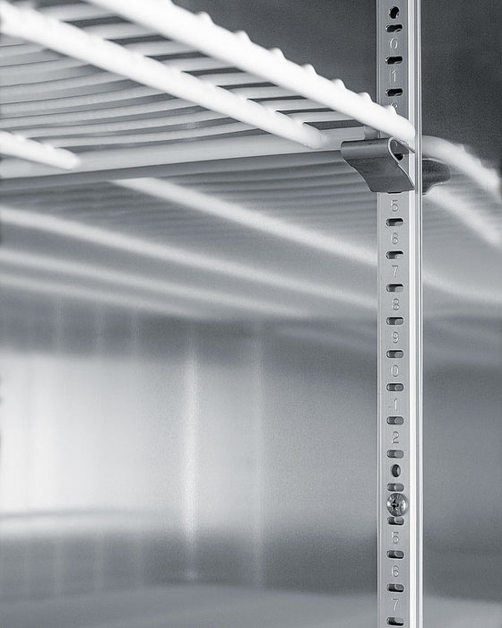 Accucold 23 Cu.Ft. Left-Hand Glass Door Upright Pharmacy Refrigerator - ARG23MLLH