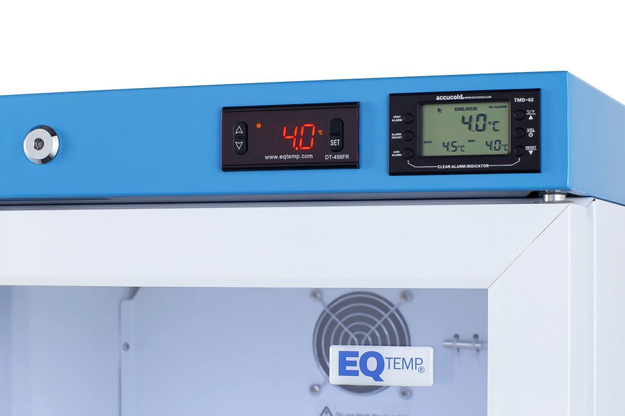 Accucold 24" Wide Upright Healthcare Refrigerator, Certified to NSF/ANSI - ACR1602GNSF456LHD