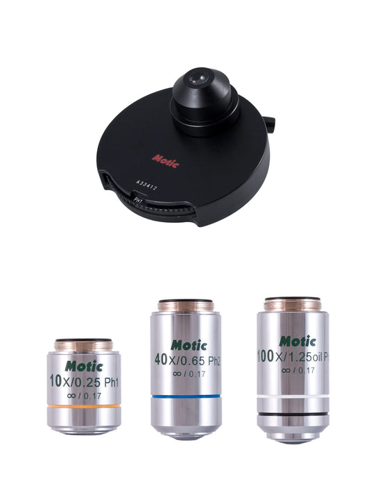 Motic BA310E Phase Contrast Microscope