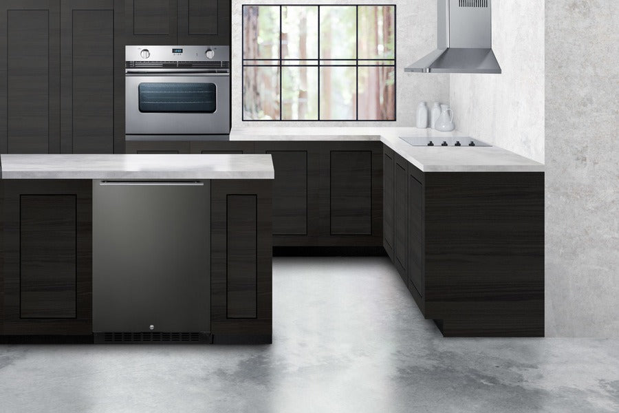 Accucold 24" Wide Built-In All-Refrigerator, ADA Compliant - AL54KSHH