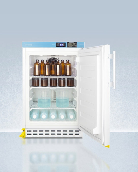 Accucold 20" Wide Built-In Pharmacy All-Refrigerator, ADA Compliant - ACR45LCALSTO