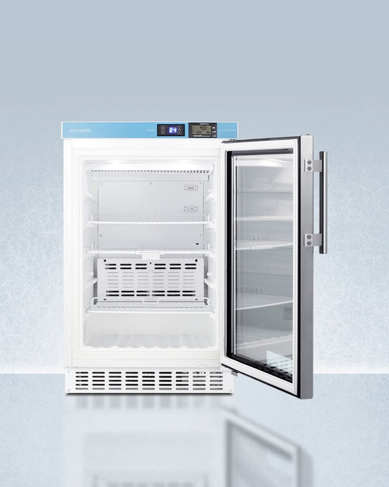 Accucold 20" Wide Built-In Pharmacy All-Refrigerator, ADA Compliant - ACR46GL