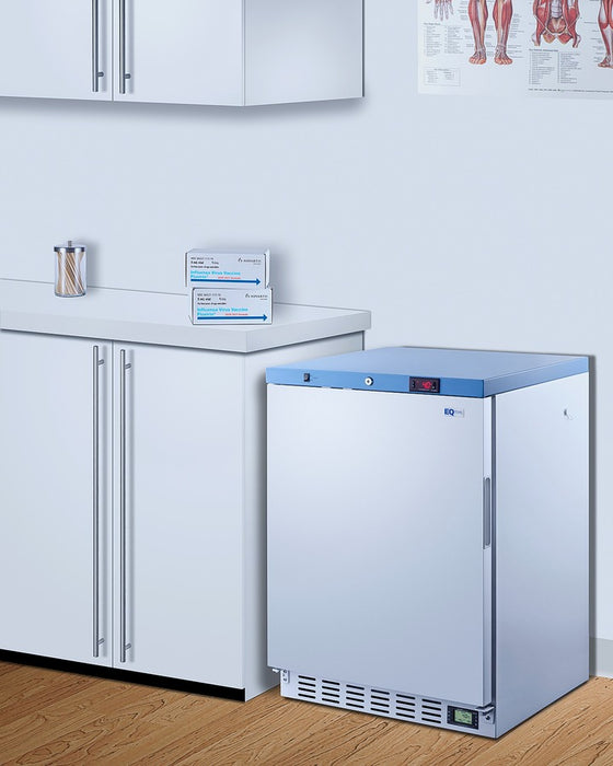 Accucold 24" Wide Built-In Healthcare Refrigerator Certified to NSF/ANSI 456 Vaccine - ACR51WNSF456LHD