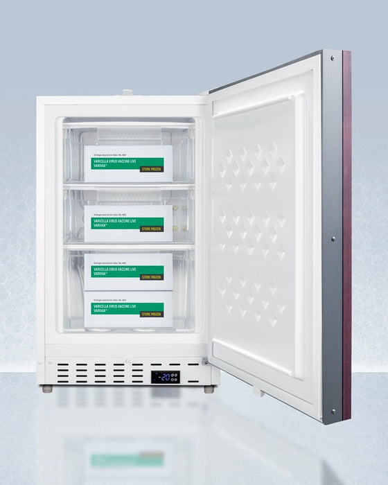 Accucold 20" Wide Built-In Healthcare All-Freezer, ADA Compliant (Panel Not Included) - ADA305AFIFLHD