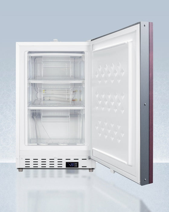 Accucold 20" Wide Built-In Healthcare All-Freezer, ADA Compliant (Panel Not Included) - ADA305AFIFLHD