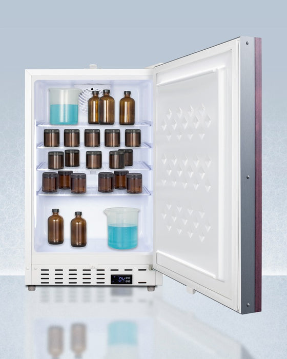 Accucold 20" Wide Built-In Healthcare All-Refrigerator, ADA Compliant - ADA404REFIFLHD