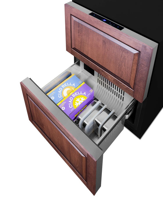 Accucold 24" Wide Outdoor 2-Drawer All-Freezer, ADA Compliant - ADFD243OS