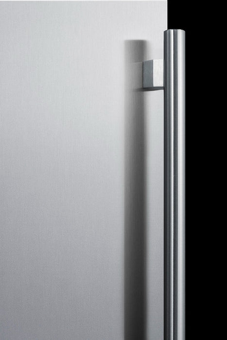 Accucold 24" Built-In Outdoor Refrigerator, ADA Compliant - AL55OSCSSLHD