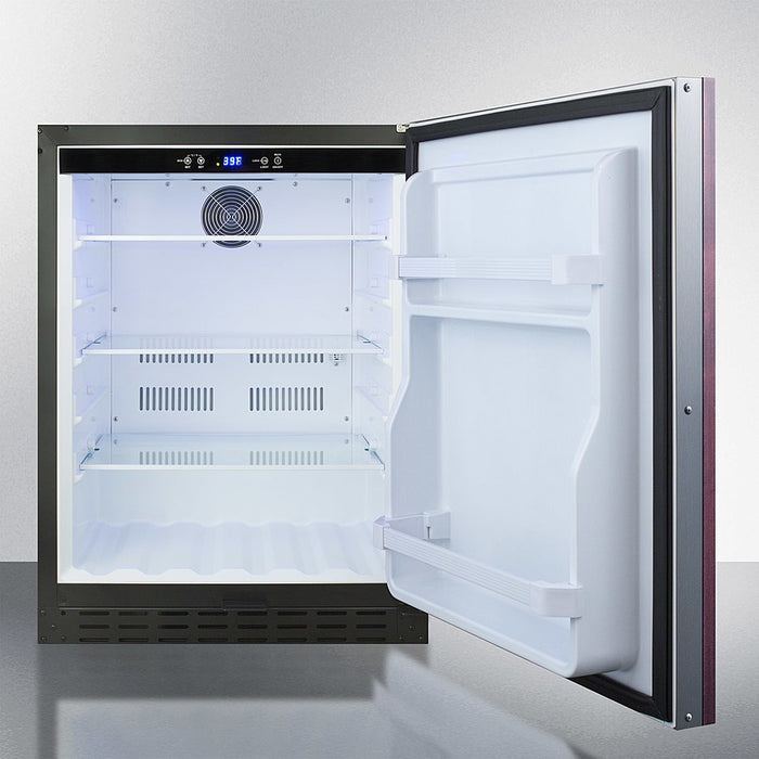 Accucold 24" Wide Built-In All-Refrigerator, ADA Compliant (Panel Not Included) - AL55IF