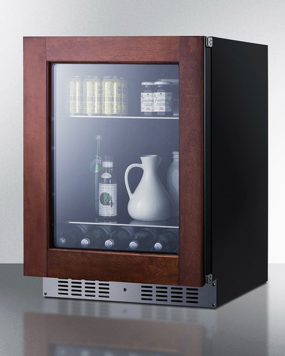 Accucold 24" Wide Built-In Beverage Center, ADA Compliant (Panel Not Included) - AL57GPNR