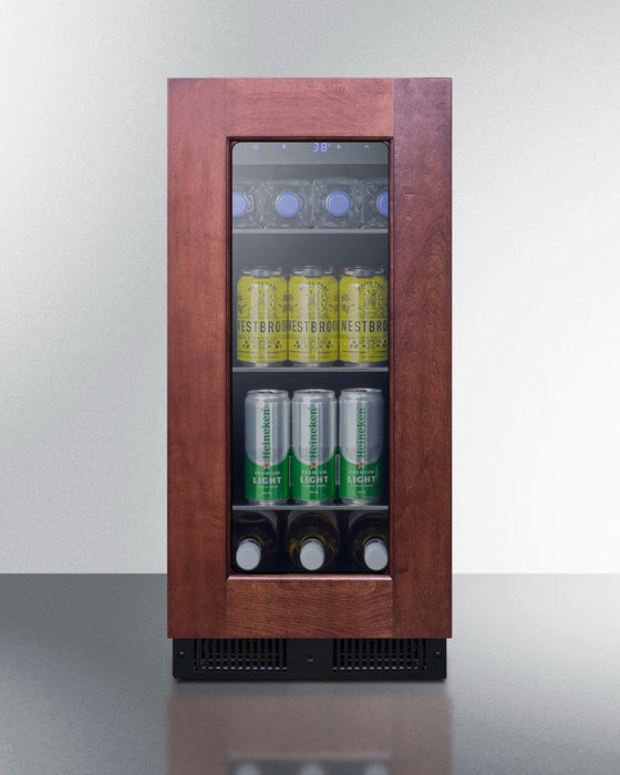Accucold 15" Wide Built-In Beverage Center, ADA Compliant (Panel Not Included) - ALBV15PNR