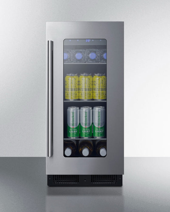 Accucold 15" Wide Built-In Beverage Center, ADA Compliant - ALBV15