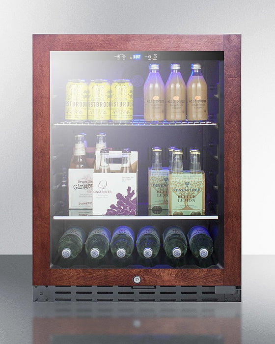 Accucold 24" Wide Built-In Beverage Cooler, ADA Compliant - ALBV2466PNR