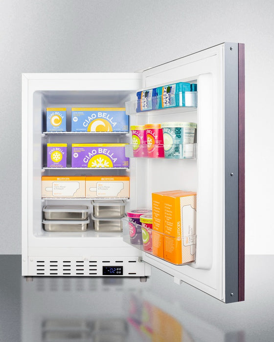 Accucold 21" Wide Built-In All-Freezer, ADA Compliant (Panel Not Included) - ALFZ36IF