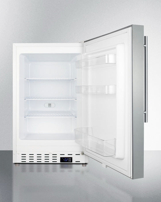 Accucold 21" Wide Built-In All-Freezer, ADA Compliant - ALFZ36CSSHV