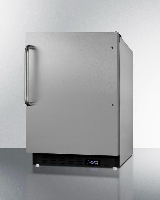 Accucold 21" Wide Built-In All-Freezer, ADA Compliant - ALFZ37BCSS