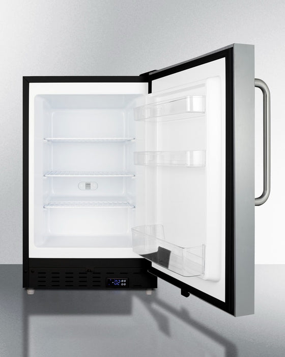 Accucold 21" Wide Built-In All-Freezer, ADA Compliant - ALFZ37BCSS