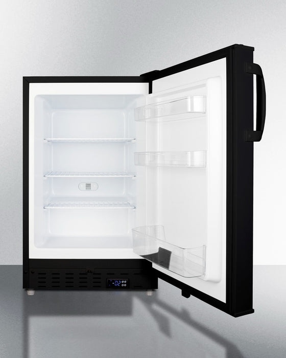 Accucold 20" Wide Built-In All-Freezer, ADA Compliant - ALFZ37B