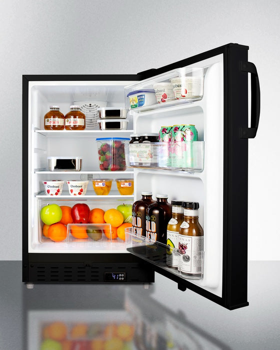 Accucold 20" Wide Built-In All-Refrigerator ADA Compliant - ALR47B