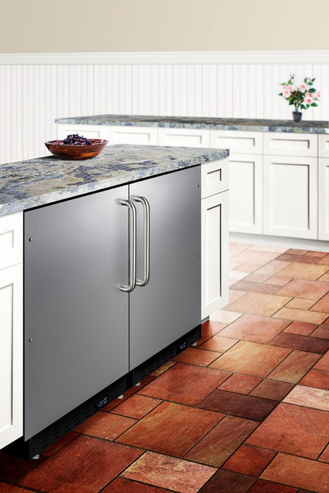 Accucold 21" Wide Built-In All-Freezer, ADA Compliant - ALFZ37BCSS