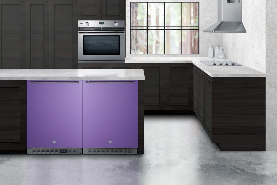 Accucold 24" Wide Built-In All-Refrigerator, ADA Compliant - AL54P