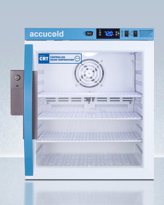 Accucold 1 Cu.Ft. Compact Controlled Room Temperature Cabinet - ARG1PV-CRT