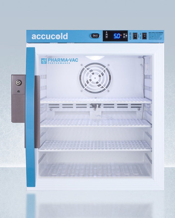 Accucold 1 Cu.Ft. Compact Vaccine Refrigerator, Certified to NSF/ANSI 456 Vaccine - ARG1PV456