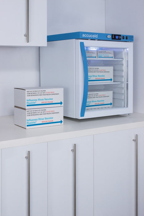 Accucold 1 Cu.Ft. Compact Vaccine Refrigerator, Certified to NSF/ANSI 456 Vaccine - ARG1PV456