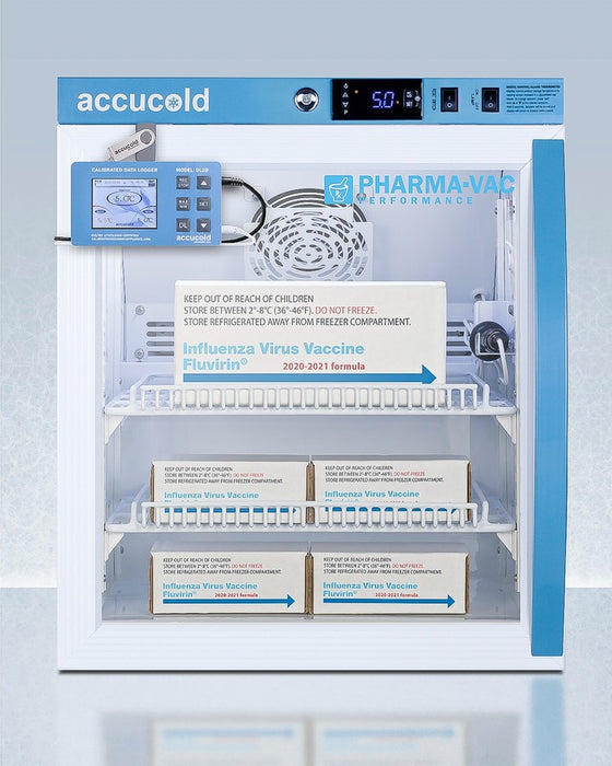 Accucold 2 Cu.Ft. Compact Vaccine Refrigerator - ARG2PVDL2BLHD