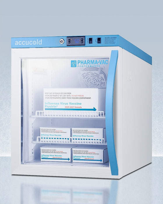 Accucold 2 Cu.Ft. Compact Vaccine Refrigerator, Certified to NSF/ANSI 456 Vaccine - ARG2PV456LHD