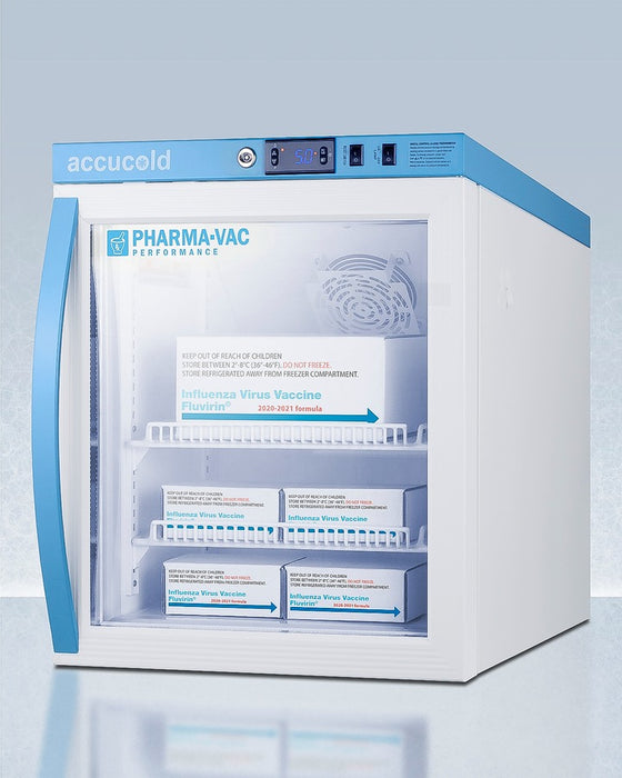 Accucold 2 Cu.Ft. Compact Vaccine Refrigerator, Certified to NSF/ANSI 456 Vaccine - ARG2PV456