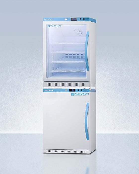 Accucold 24" Wide Performance Series All-Refrigerator/All-Freezer - ARG6PV-AFZ5PVBIADASTACKLHD