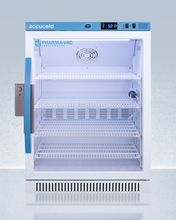 Accucold 6 Cu.Ft. ADA Height Vaccine Refrigerator, Certified to NSF/ANSI 456 Vaccine - ARG6PV456