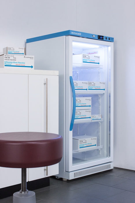 Accucold 8 Cu.Ft. Upright Vaccine Refrigerator, Certified to NSF/ANSI 456 Vaccine - ARG8PV456