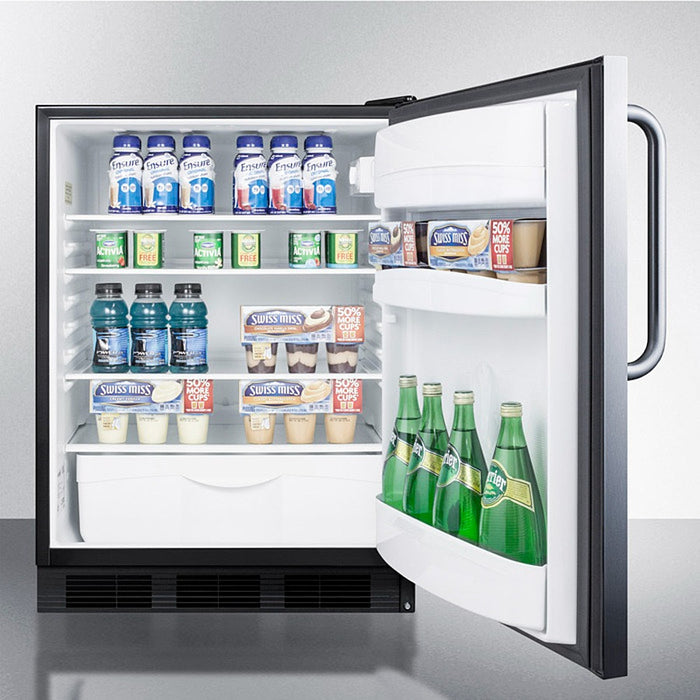 Accucold 24" Wide Built-In All-Refrigerator - FF6BK7SSTB