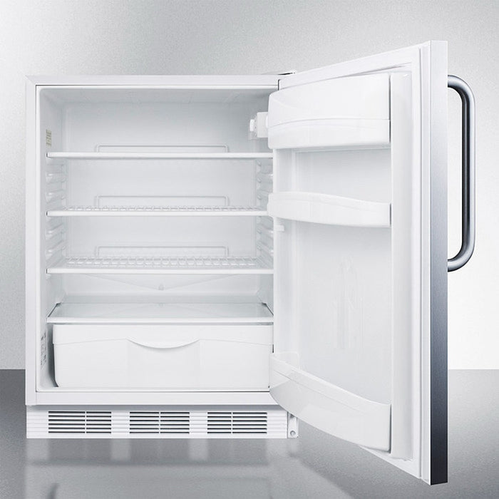 Accucold 24" Wide Built-In All-Refrigerator, ADA Compliant - FF6LW7CSSADA
