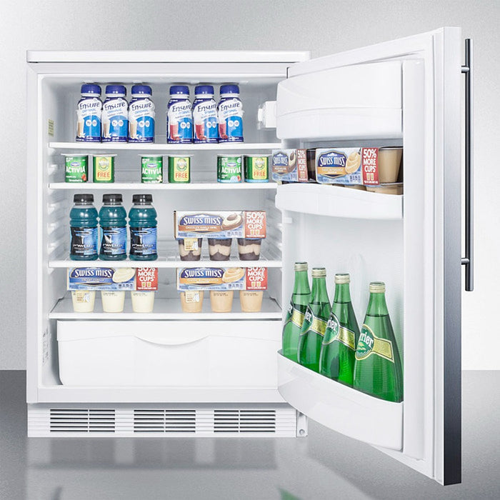 Accucold 24" Wide All-Refrigerator - FF6LW7SSHV