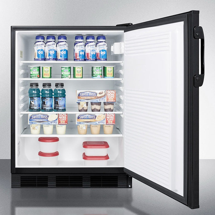 Accucold 24" Wide All-Refrigerator - FF7BK